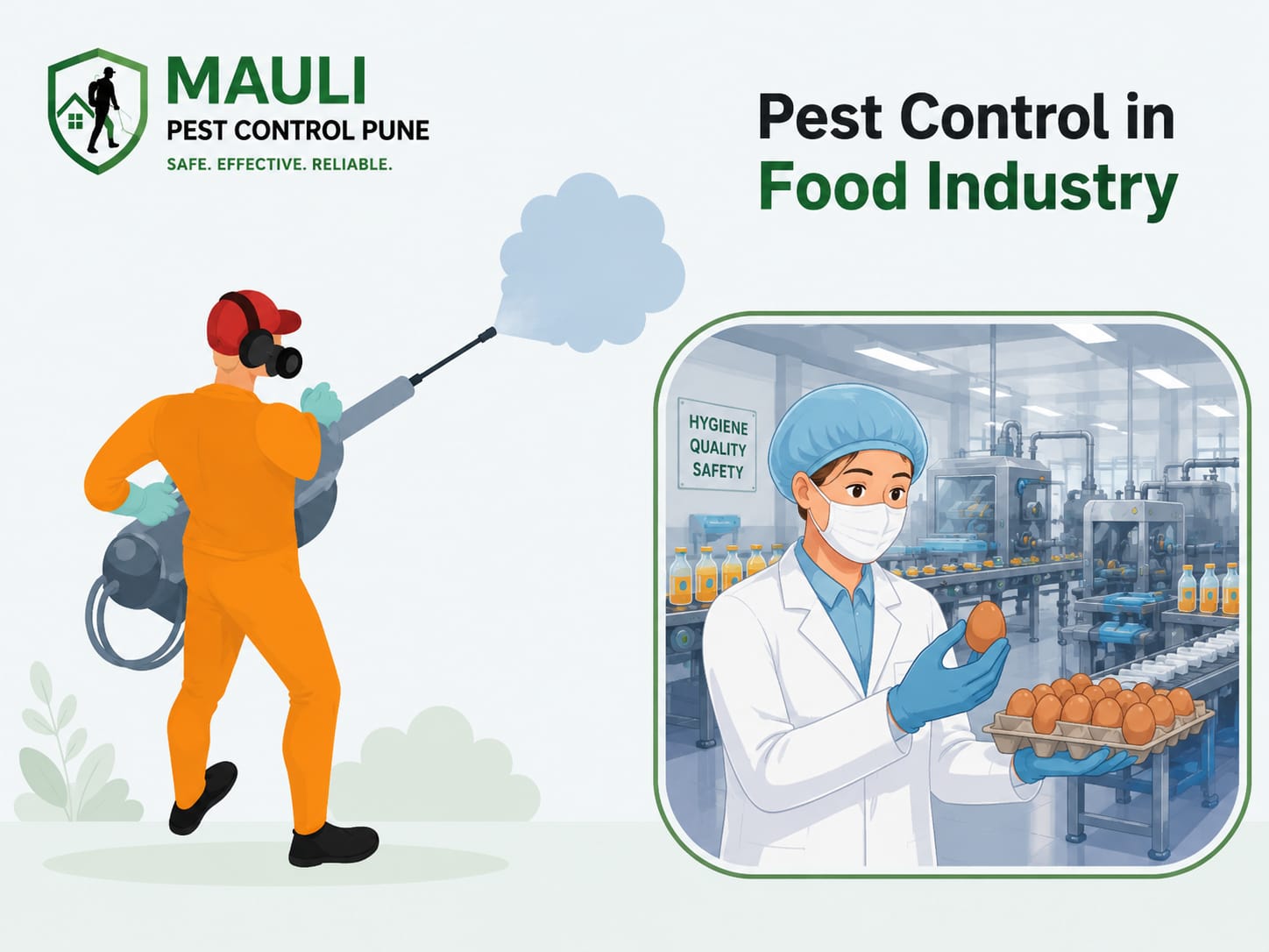 Safe Food Starts with a Pest-Free Environment.